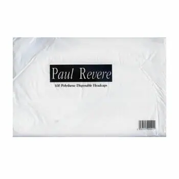 Disposable Polythene Headcaps Pack 500