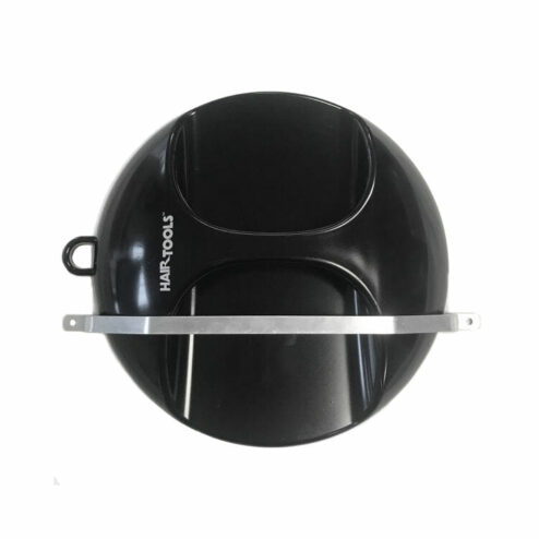 Hair Tools Black Round Mirror And Wall Bracket