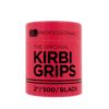 LJ 2 Inch Kirby Grips Black Waved Pack 500