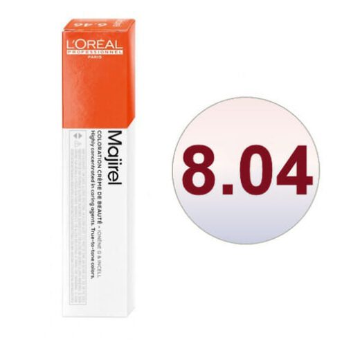 L'Oreal Majirel 8.04 Light Natural Copper Blonde