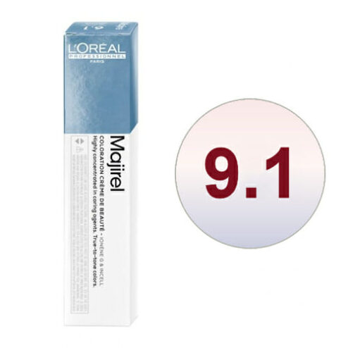 L'Oreal Majirel 9.1 Cool Inforced Very Light Ash Blonde