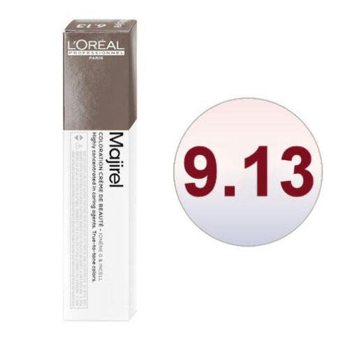 L'Oreal Majirel 9.13 Very Lightest Beige Blonde