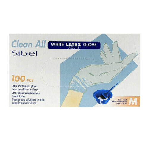Latex Gloves Medium Pack 100