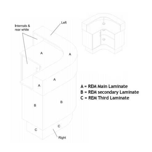 Alternative view of REM Suflo Reception Desk