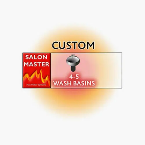 SALON MASTER READY HEAT CUSTOM – 4 – 5 Wash Basins