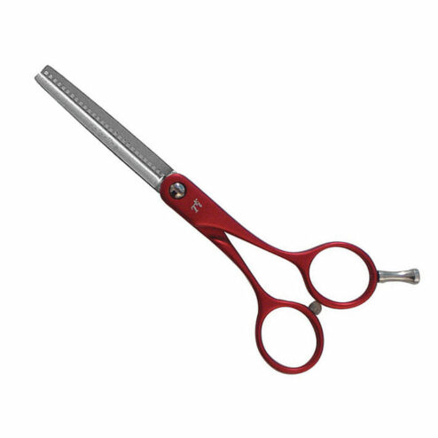 TRi Colorline Red Thinning Scissors