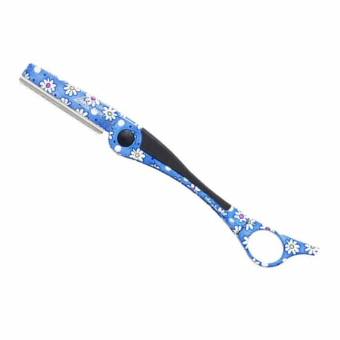AMA Occam’s Blue Flower Hairdressing Razor
