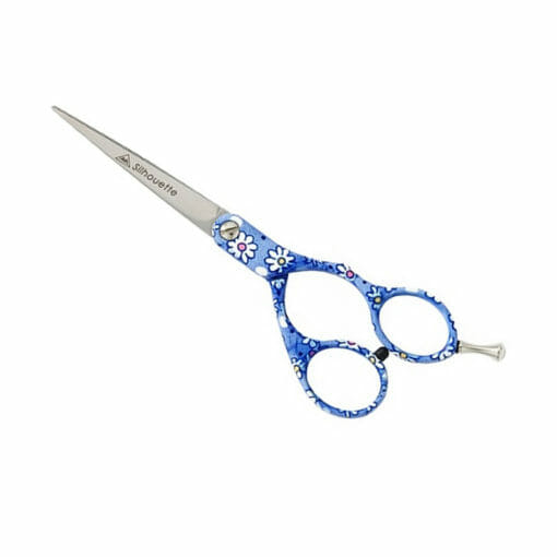 AMA Silhouette Blue Flower Scissors