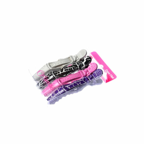 Crewe Orlando Croco Crackle Clips
