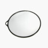 Crewe Orlando Black Circular Mirror
