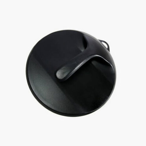 Crewe Orlando Black Circular Mirror