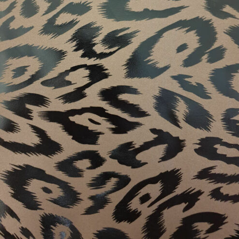 Crewe Polyester Square Leopard Print Gown