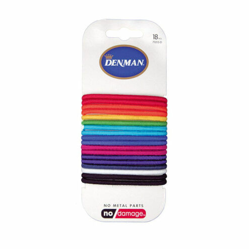 Denman Small Multicoloured Elastics