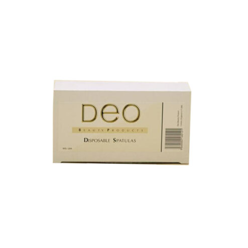 Deo Disposable Spatulas Pack 100