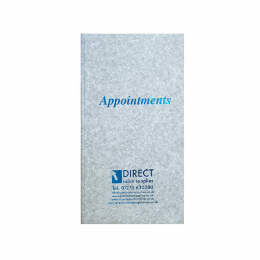 Direct Salon Supplies 3 Column Grey Appointment Book