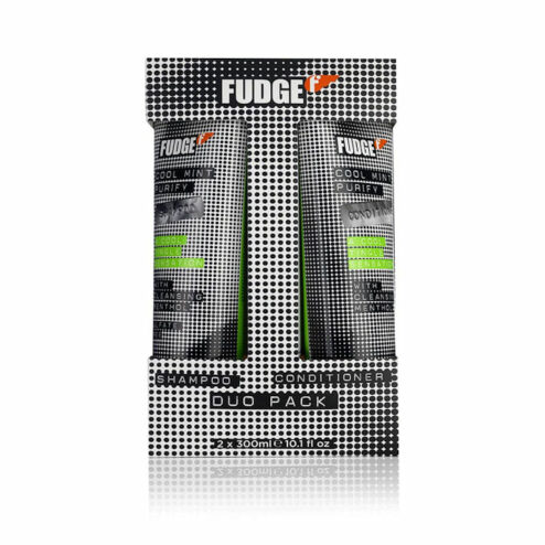 Fudge Cool Mint Purify Shampoo & Conditioner 300ml Duo Pack