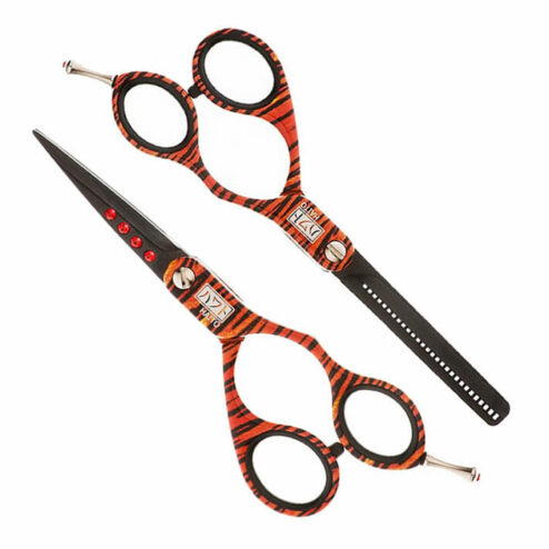 Haito Tiger Sparkle Scissor & Thinner Set