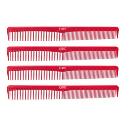 Joewell Hairdressing Combs 4 Pack Red