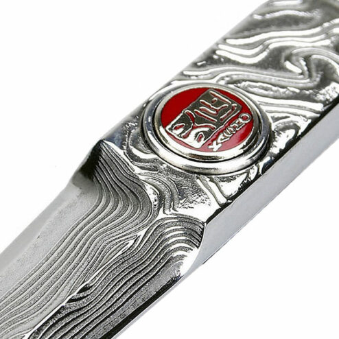 Kasho Damascus Series Offset Scissor
