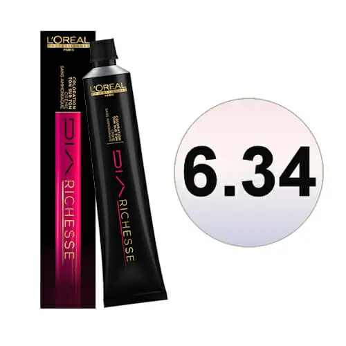 L'oreal Dia Richess 6.34 Honey Chestnut 50ml