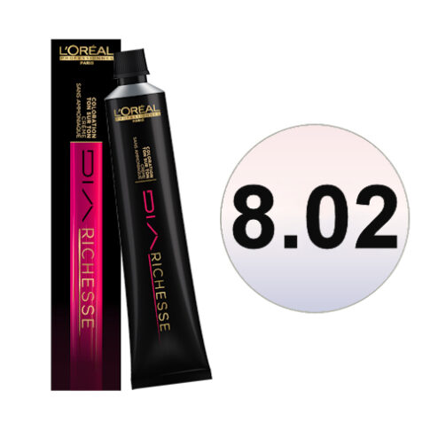 L'oreal Dia Richess 8.02 Light Pearl Blonde 50ml