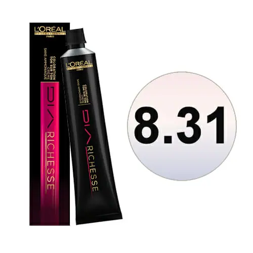 L'oreal Dia Richess 8.31 Golden Beige 50ml