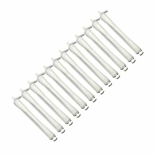 Perm Rods White Pack 12 - 6mm
