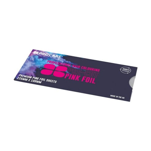 Procare Pink Foil Strips Pack 100