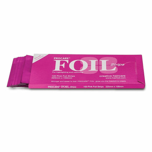 Procare Pink Foil Strips Pack 100