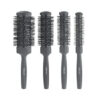 Sibel Ceramic Heat Retaining Black Brush Set Pack 4