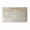 Direct Salon Supplies Waxing Consultation Cards Pack 100