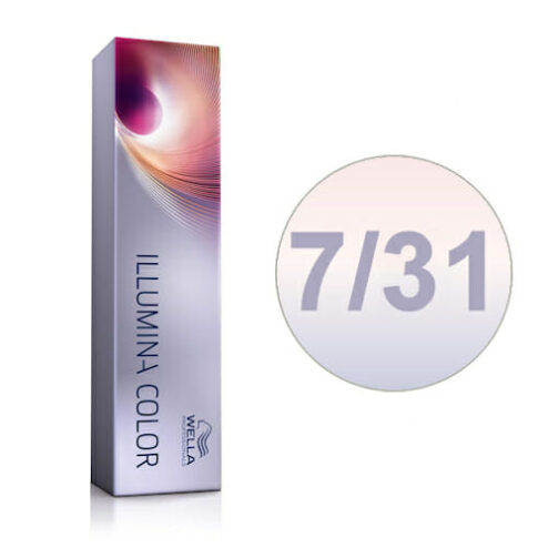 Wella Illumina 7.31 Medium Gold Ash Blonde