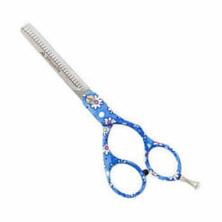 AMA Silhouette Blue Flower Thinning Scissor 5.75"
