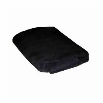 Direct Salon Supplies Microfibre Black Towels Pack 12