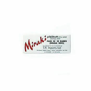 Miraki Double Sided Blades Pack 10