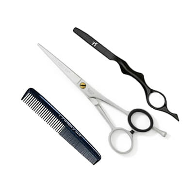 Barbers Scissors, Razors and Combs