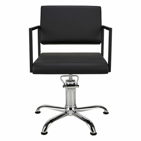 Ayala Loft Hydraulic Styling Chair In Cat P Upholstery