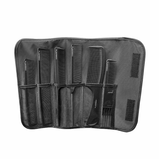 Combank Black 6 Piece Carbon Comb Set