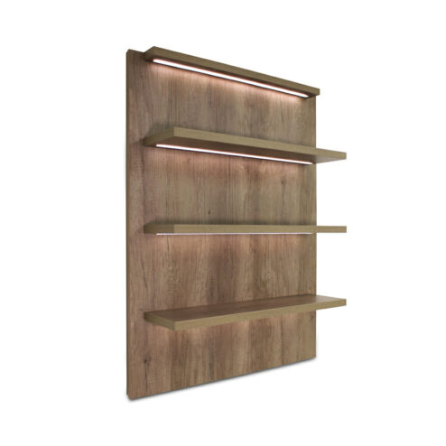 REM Glam LED Retail Shelving Unit