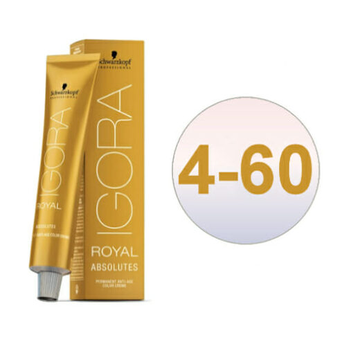 Schwarzkopf Igora Absolutes 4-60 Medium Brown Chocolate Natural