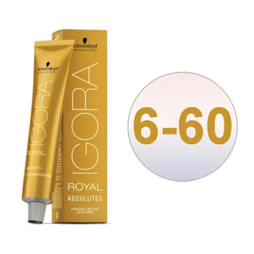 Schwarzkopf Igora Absolutes 6-60 Dark Blonde Chocolate Natural