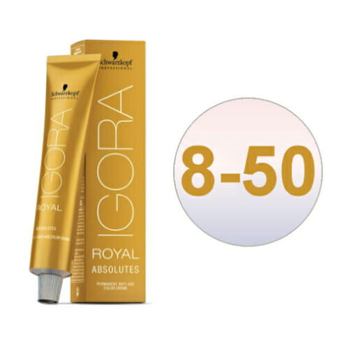 Schwarzkopf Igora Absolutes 8-50 Light Blonde Gold Natural