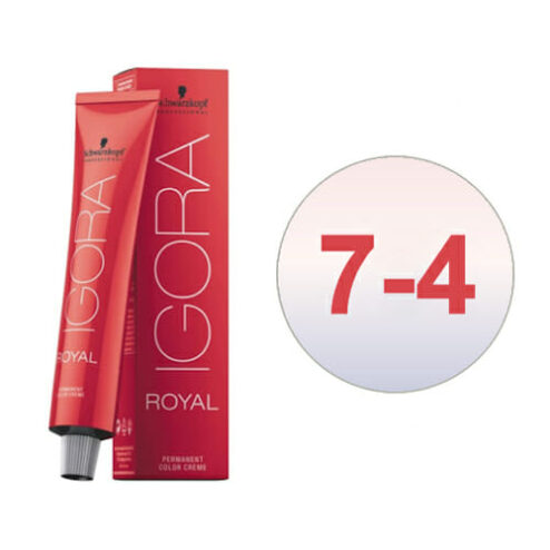 Schwarzkopf Igora Royal 7-4 Medium Blonde Beige