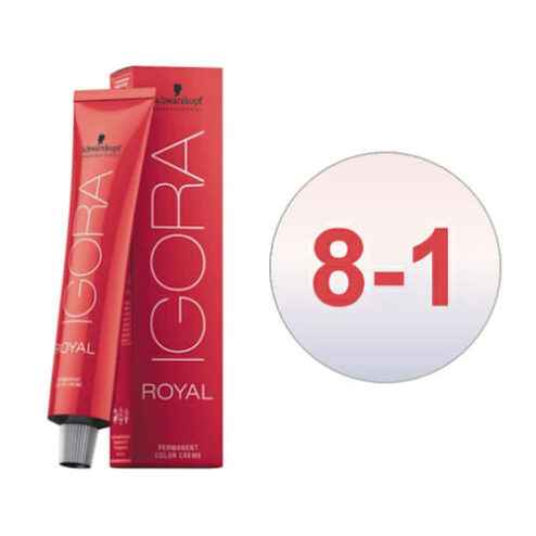 Schwarzkopf Igora Royal 8-1 Light Blonde Cendre