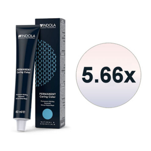 Indola Permanent Caring Colour 5.66X Light Brown Extra Red