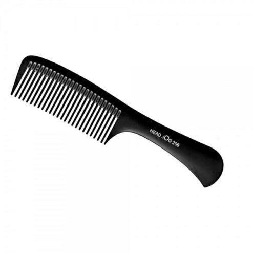 Head Jog 206 Detangling Comb Black
