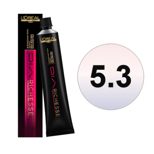 L'oreal Dia Richess 5.3 Light Golden Brown 50ml
