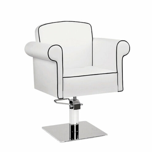 Ayala Art Deco Hydraulic Styling Chairs In Cat W Upholstery