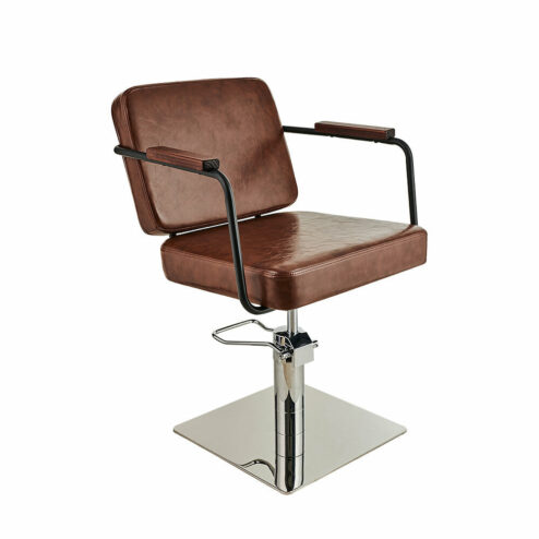 Ayala Enzo Hydraulic Styling Chair In Cat P Upholstery