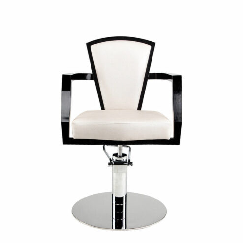 Ayala King Lux Hydraulic Styling Chair In Cat P Upholstery